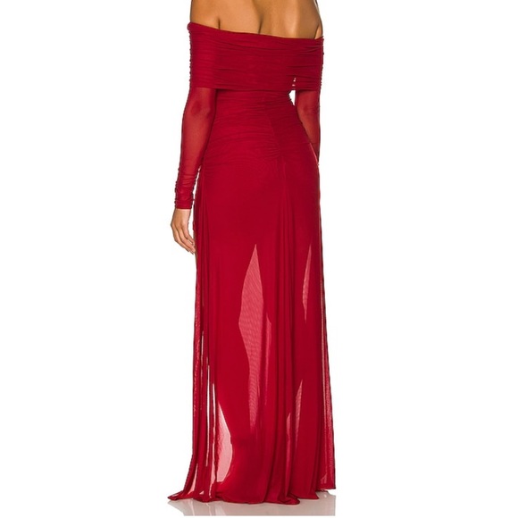 MAJORELLE Red Gown - Picture 3 of 7